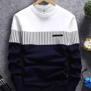 Over Size T Shirt Women Graphic Print Round Neck Light Blue T-Shirt